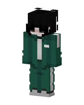 Squid Game Player skin, 3D preview