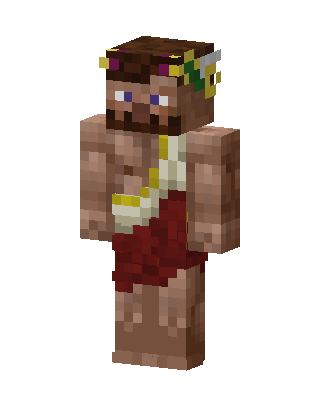Brown Hero Boy Minecraft skin