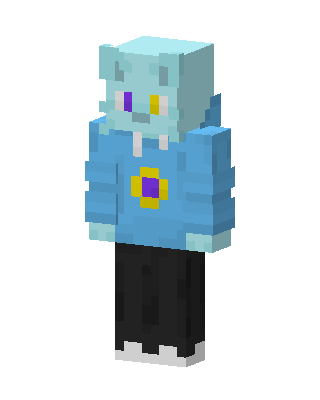 Frost Hoodie Minecraft skin