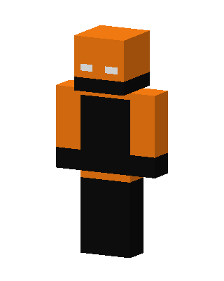 Orange Shadow skin, 3D preview