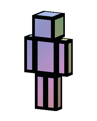 Pastel Gradient skin, 3D preview