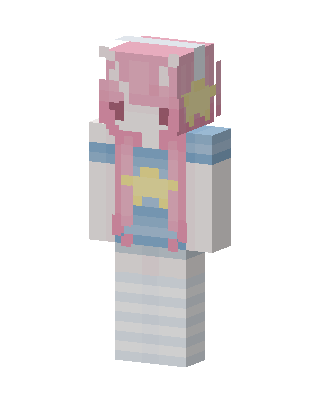 Star Bunny Girl Minecraft skin
