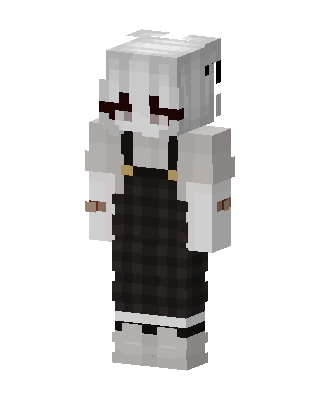 White Dress Girl Minecraft skin