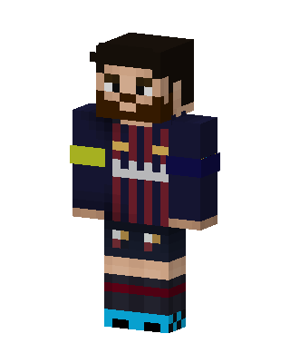 Blue Athlete Boy Minecraft skin