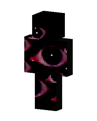 Black Mob skin, 3D preview