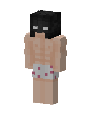 Bat Boxers skin, 3D preview