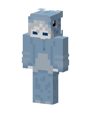 Blue Animal Minecraft skin