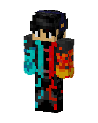 Fire And Ice skin, 3D preview