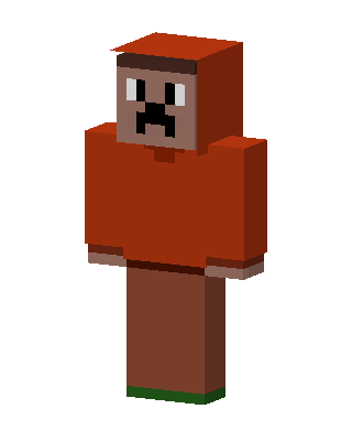 Creeper Kenny skin, 3D preview