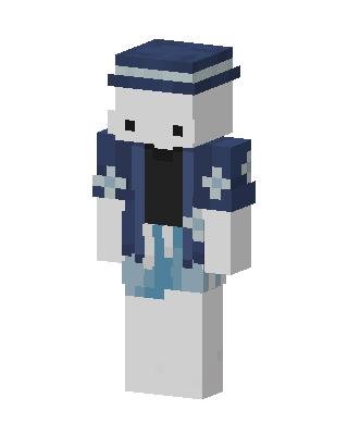 Sailor Ghost skin, 3D preview