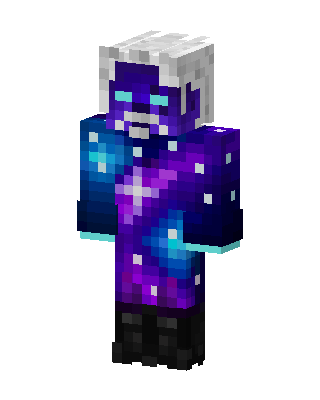 Galaxy Wizard skin, 3D preview