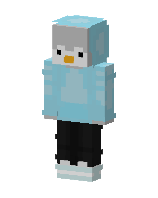 Piplup Hoodie Minecraft skin
