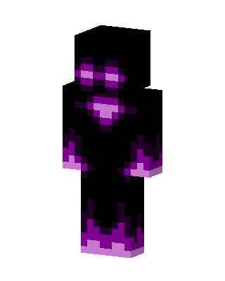 Ender Flame skin, 3D preview