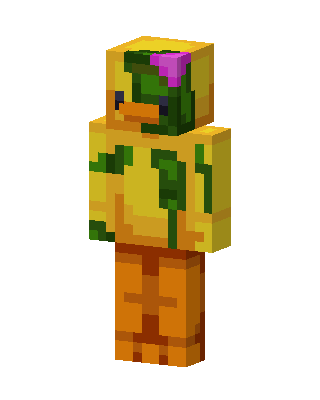 Duck Costume skin, 3D preview