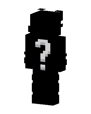 Mystery Shadow Minecraft black skin