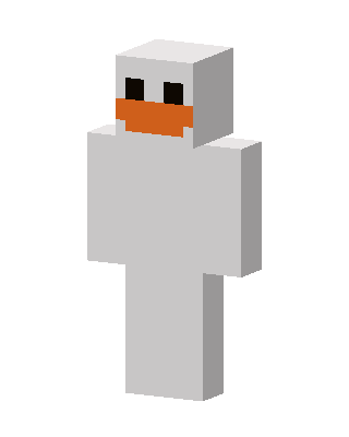 White Duck skin, 3D preview