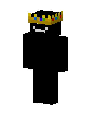 Black King Minecraft skin