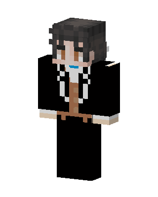 Dapper Brunette skin, 3D preview