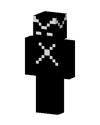 Black Symbiote skin, 3D preview