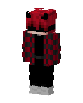 Red Holiday Boy Minecraft skin