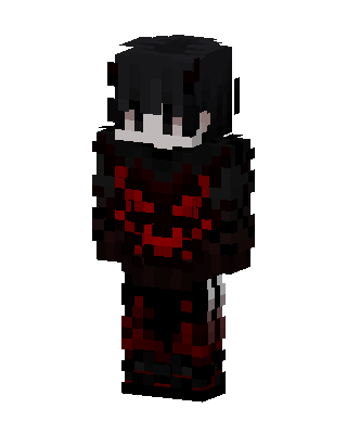 Crimson Shadow Minecraft skin