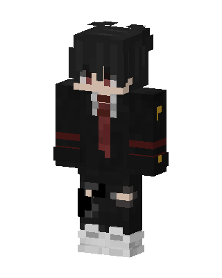 Black Student Boy Minecraft skin
