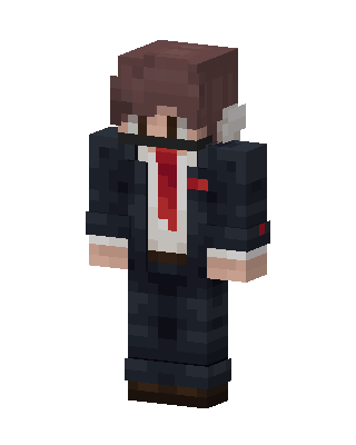 Black Player Boy skin, 3D preview