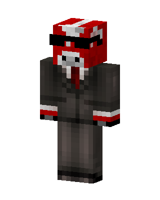 Mooshroom In Suit Minecraft skin