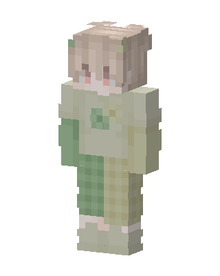 Sage Cozy Boy skin, 3D preview