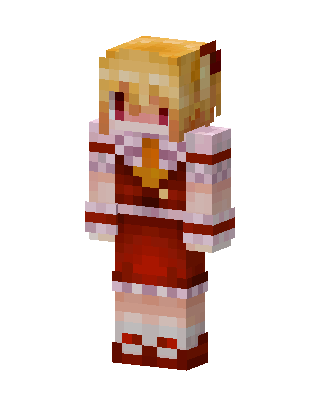 Flandre Scarlet skin, 3D preview