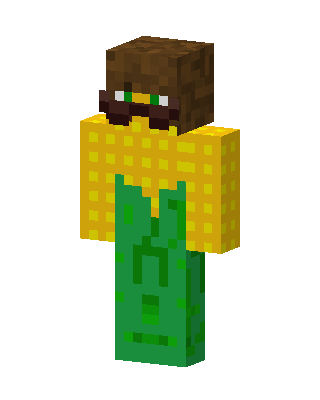 Corn Cob skin, 3D preview