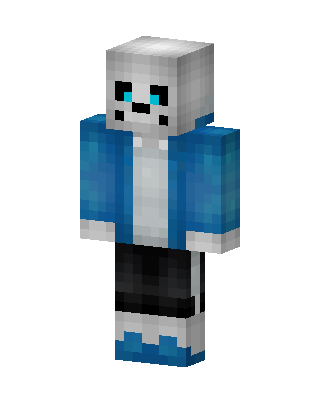 Sans Minecraft skin