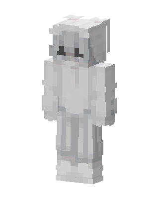 White Astronaut skin, 3D preview