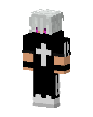 Cross Hoodie Boy skin, 3D preview