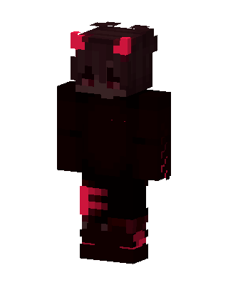 Crimson Imp skin, 3D preview