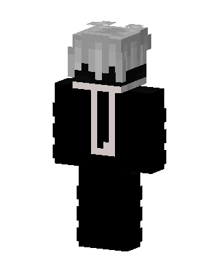 Silver Suit Boy skin, 3D preview