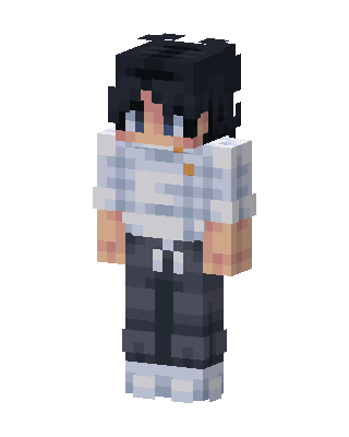 Casual Streetwear Boy skin, 3D preview