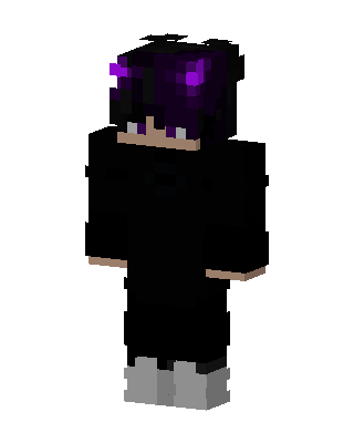 Black Villain skin, 3D preview