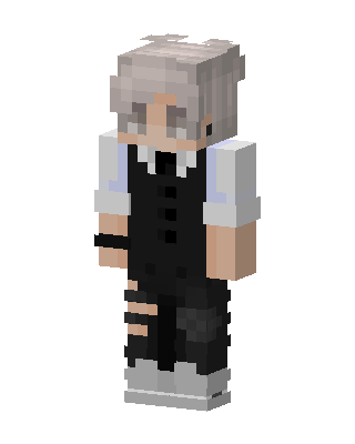 Ripped Vest Boy skin, 3D preview