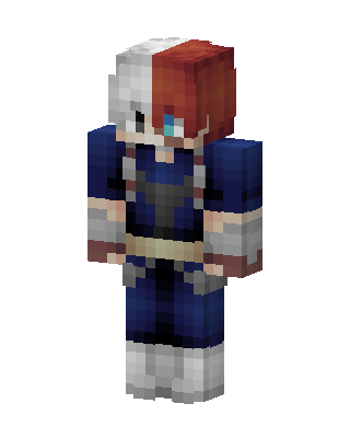 Shoto Todoroki Minecraft skin