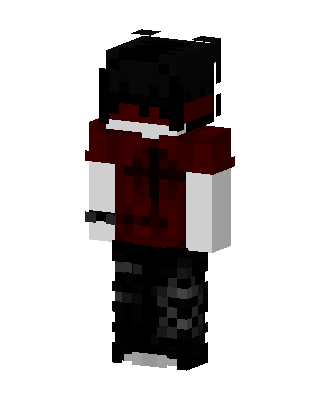 Crimson Emo skin, 3D preview