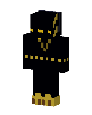Black Panther Minecraft ninja skin