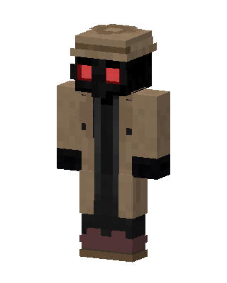 Brown Player Boy skin, 3D preview