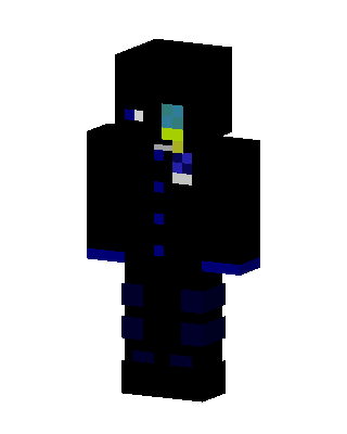 Midnight Hoodie skin, 3D preview