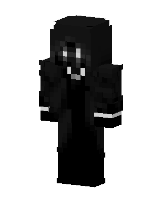 Black Masked Villain Minecraft skin