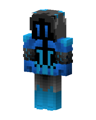 Blue Mob Boy Minecraft blue skin