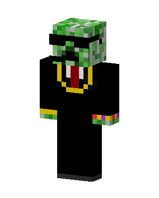 Black Villain Minecraft skin