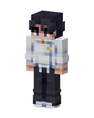 Dark Haired Student Minecraft e-boy skin