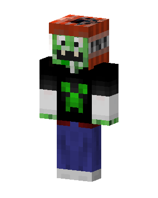 Green Villain Boy Minecraft skin