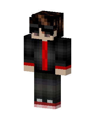 Shades Boy skin, 3D preview